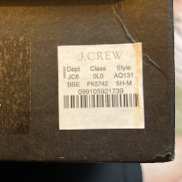 Brand new satin strap y bow mule sandal from J. Crew in bright berry size 5 1/2 - Picture 4 of 6